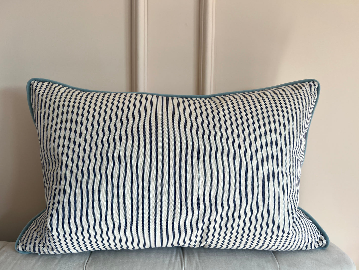 Pierre Frey Le Manach Greuze Piped Lumber Cushions