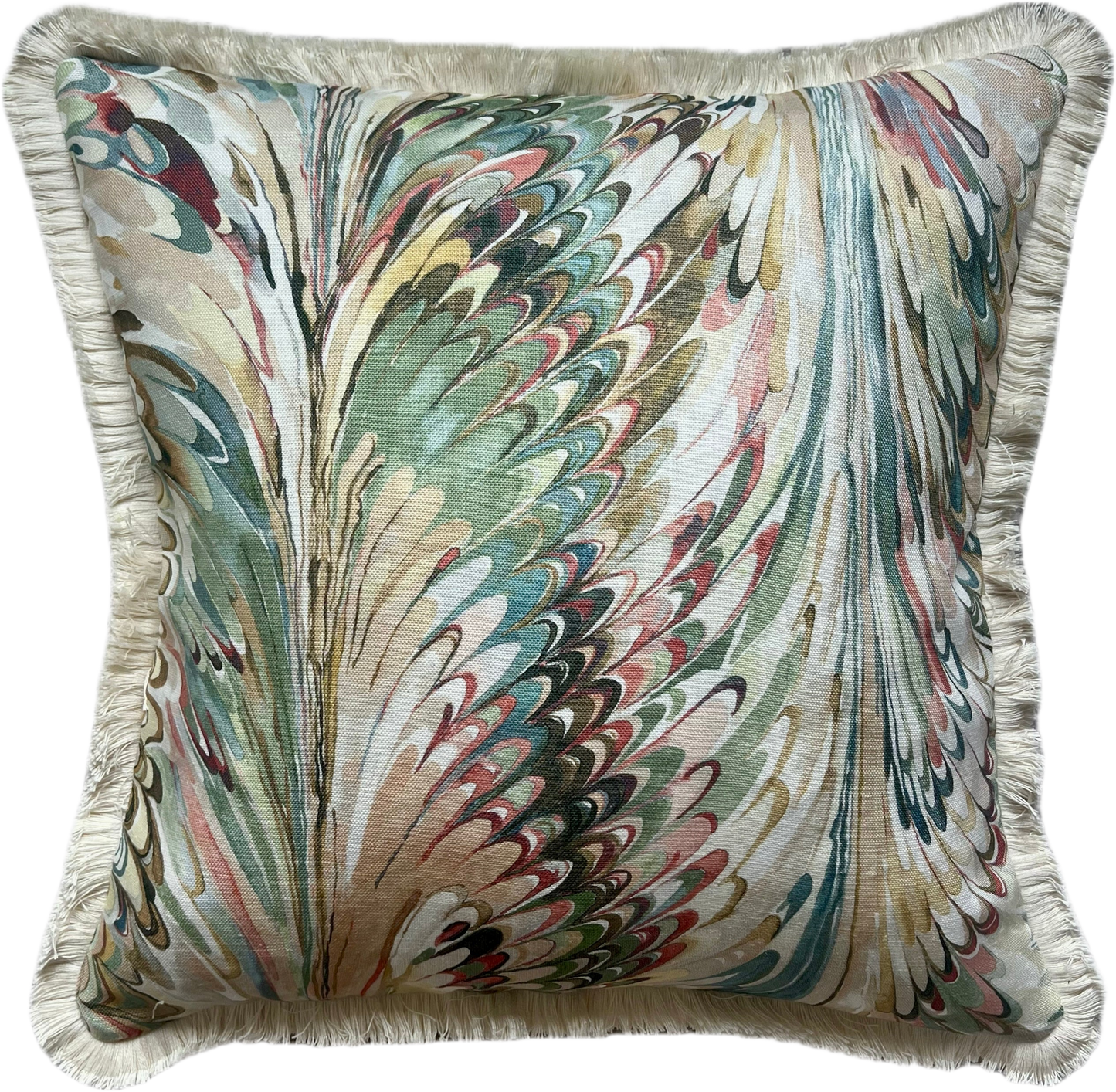 Lee Jofa Taplow Juniper / Petal Cushions