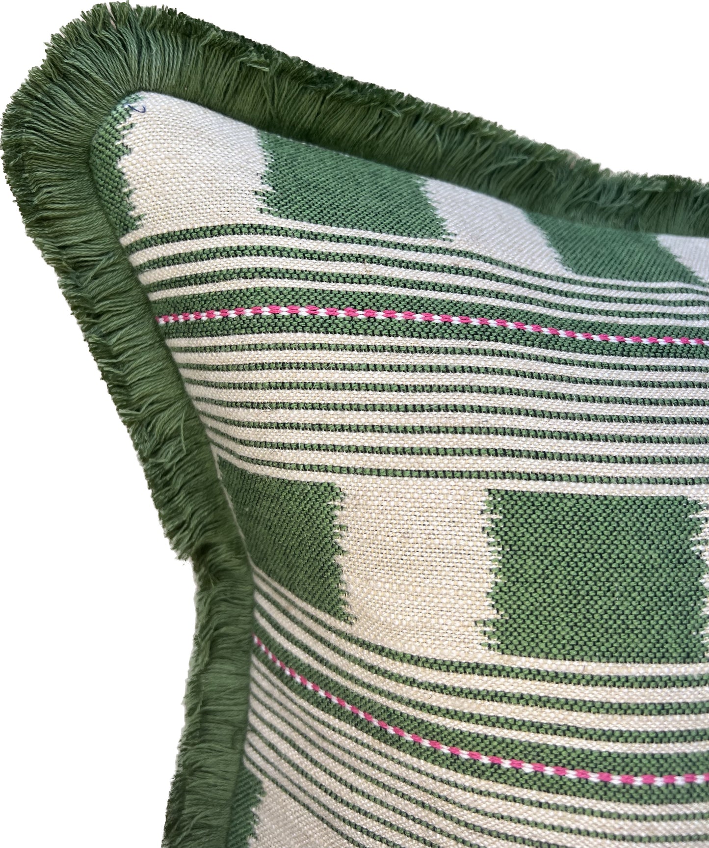 Christopher Farr Cushions - Luxury cushions in Christopher Farr Fabric (Green Lost and Found)