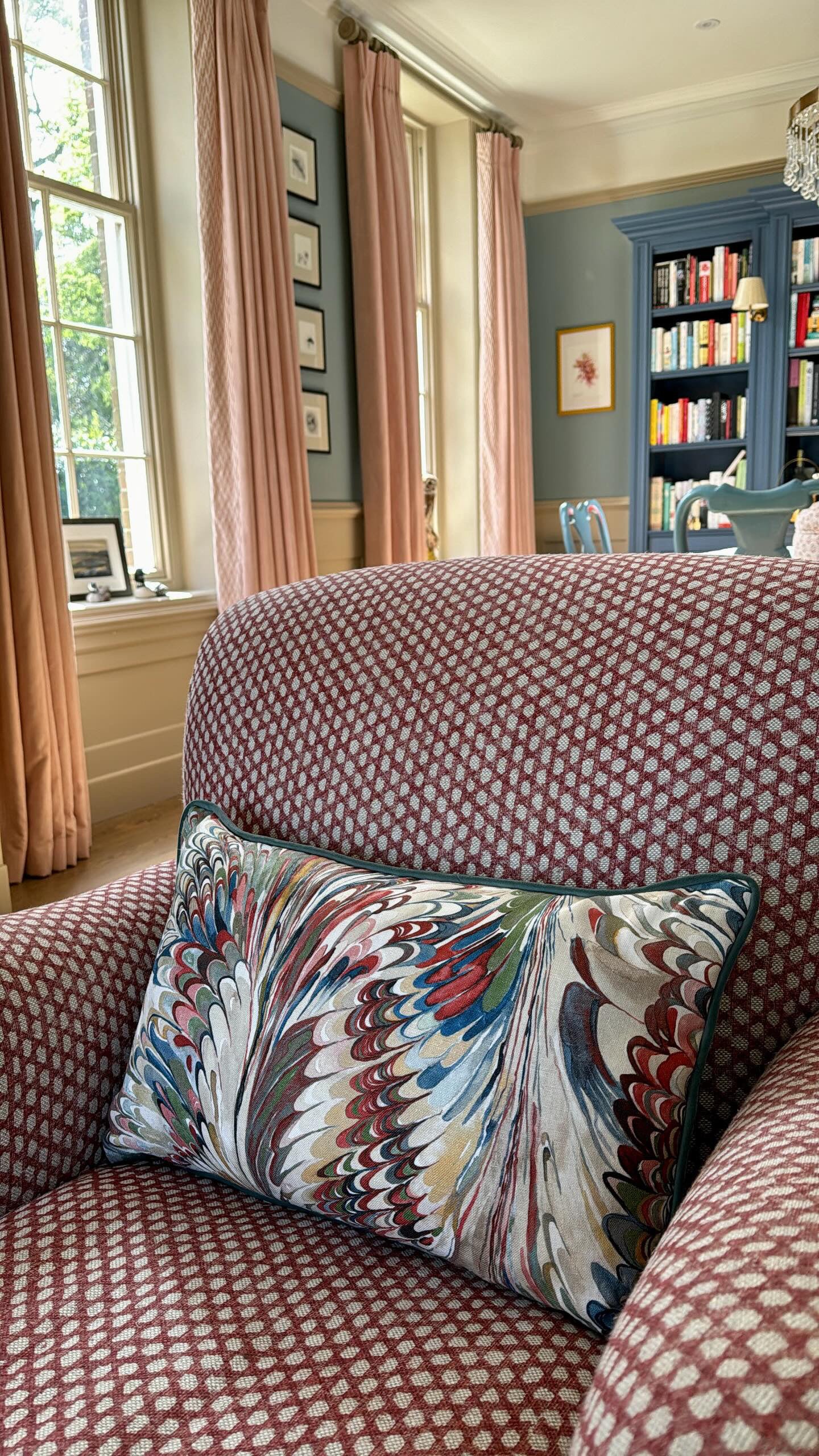 GP & J Baker Lee Jofa Cushions - Luxury cushions in Lee Jofa Fabric (Taplow)