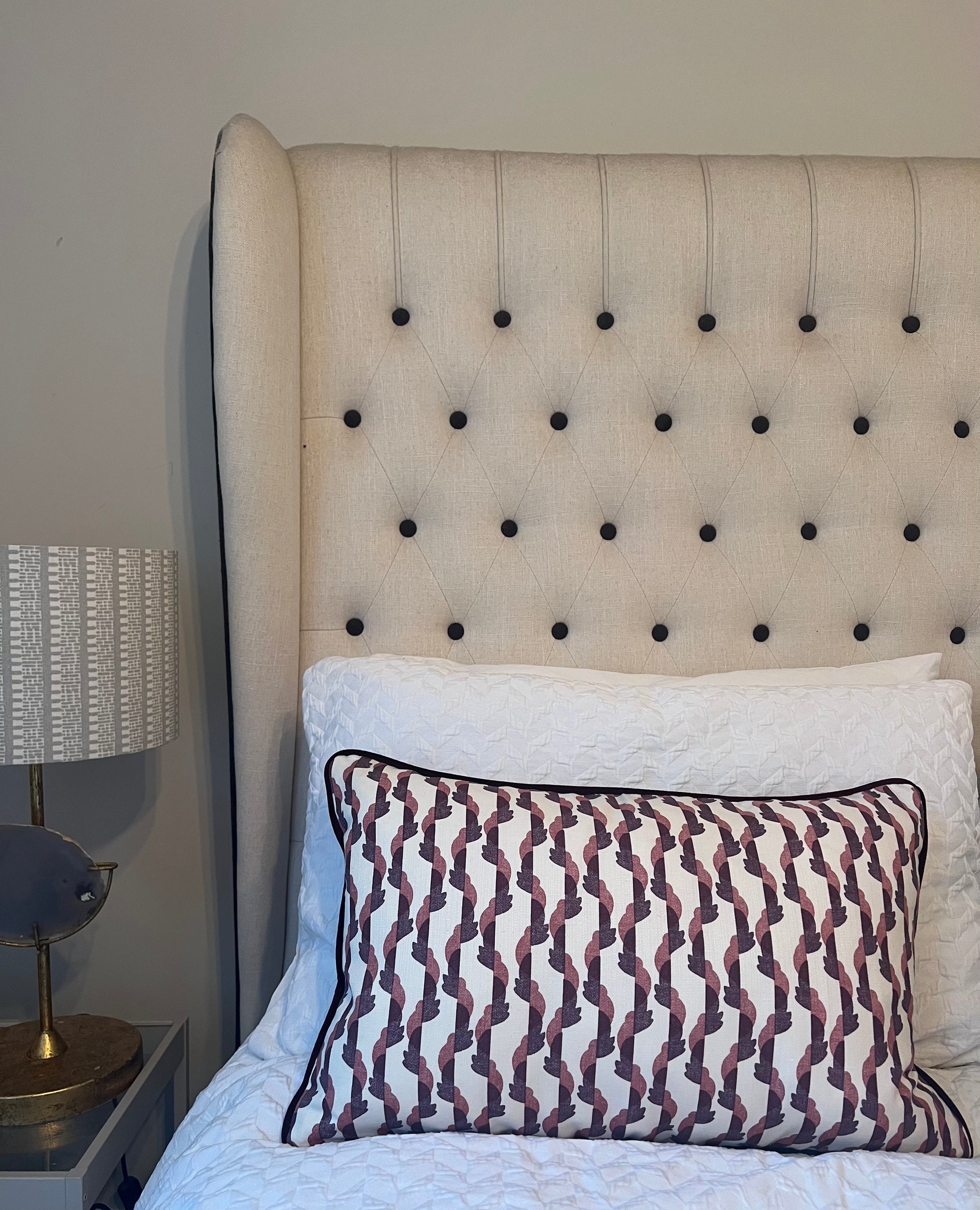 Fermoie Cushions - Luxury cushions in Fermoie Fabric (Botany)