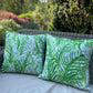 INDOOR/OUTDOOR Christopher Farr Millie Feuilles Cushion