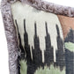 Lewis & Wood Cushions - Luxury cushions in Lewis & Wood Fabric (Kimono Ginger Green) 