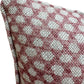 Fermoie Wicker Pink Piped Cushion