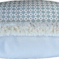 Lewis & Wood Cushions - Luxury cushions in Diamond Dot Fabric (Sea Holly) 