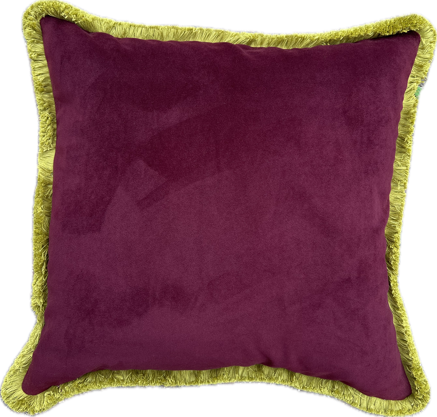 Sanderson Truffle Cushions in Damson