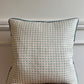 Lewis & Wood Cushions - Luxury cushions in Diamond Dot Fabric (Sea Holly) 