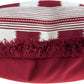 Ruby Lost & Found Fringed Cushion