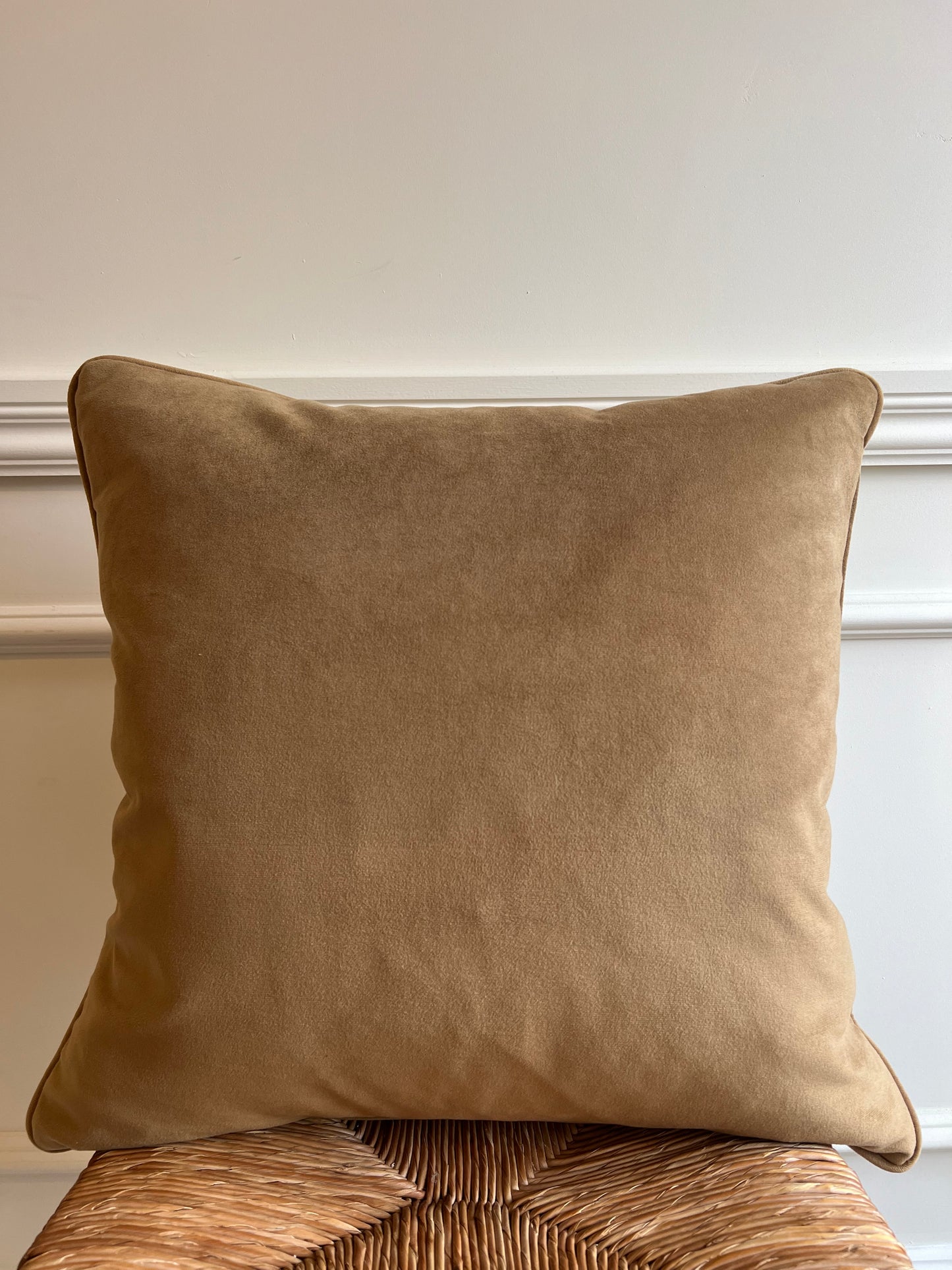 Warner Textile Archive Nathalie Caramel Cushions