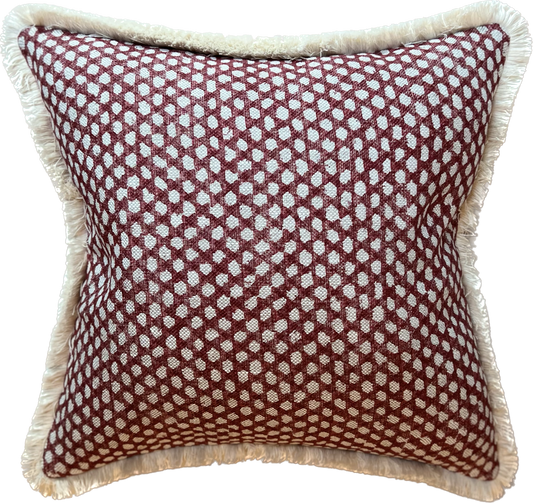 Fermoie Cushions - Luxury cushions in Fermoie Fabric (Wicker)