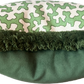 Colefax & Fowler Green Squiggle Lumbar Cushion