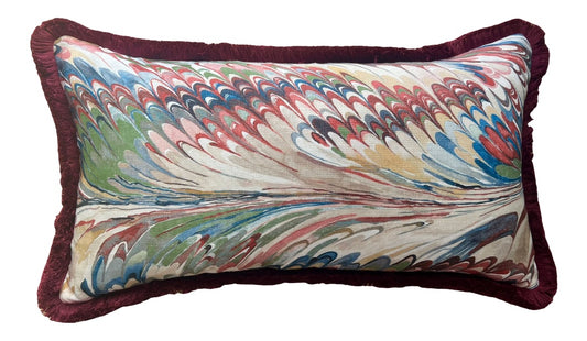 GP & J Baker Lee Jofa Cushions - Luxury cushions in Lee Jofa Fabric (Spice Leaf Taplow)