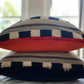 Christopher Farr Cushions - Luxury Cushions in Christopher Farr Fabric (Indigo Lost and Found)