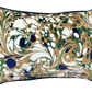 Luxury patterned cushions in Beata Heuman Dappled Velvet fabric