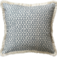 Fermoie Blue Rabanna Fringed Cushion