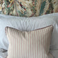 Fermoie Wicker Pink Piped Cushion