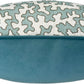 Colefax Fowler Cushions - Luxury cushions in Colefax Fowler Fabric (Aqua Squiggle) 