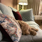 GP & J Baker Lee Jofa Cushions - Luxury cushions in Lee Jofa Fabric (Spice Leaf Taplow)