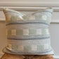 Pale Blue Lost & Found Piped Cushion