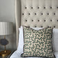 Colefax Fowler Cushions - Luxury cushions in Colefax Fowler Fabric (Aqua Squiggle) 