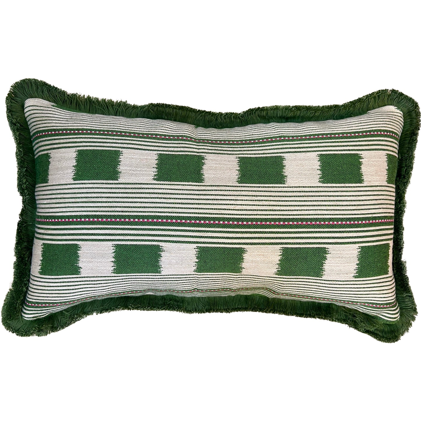 Christopher Farr Cushions - Luxury cushions in Christopher Farr Fabric (Green Lost and Found)