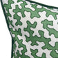 Colefax Fowler Cushions - Luxury cushions in Colefax Fowler Fabric (Green Squiggle) 