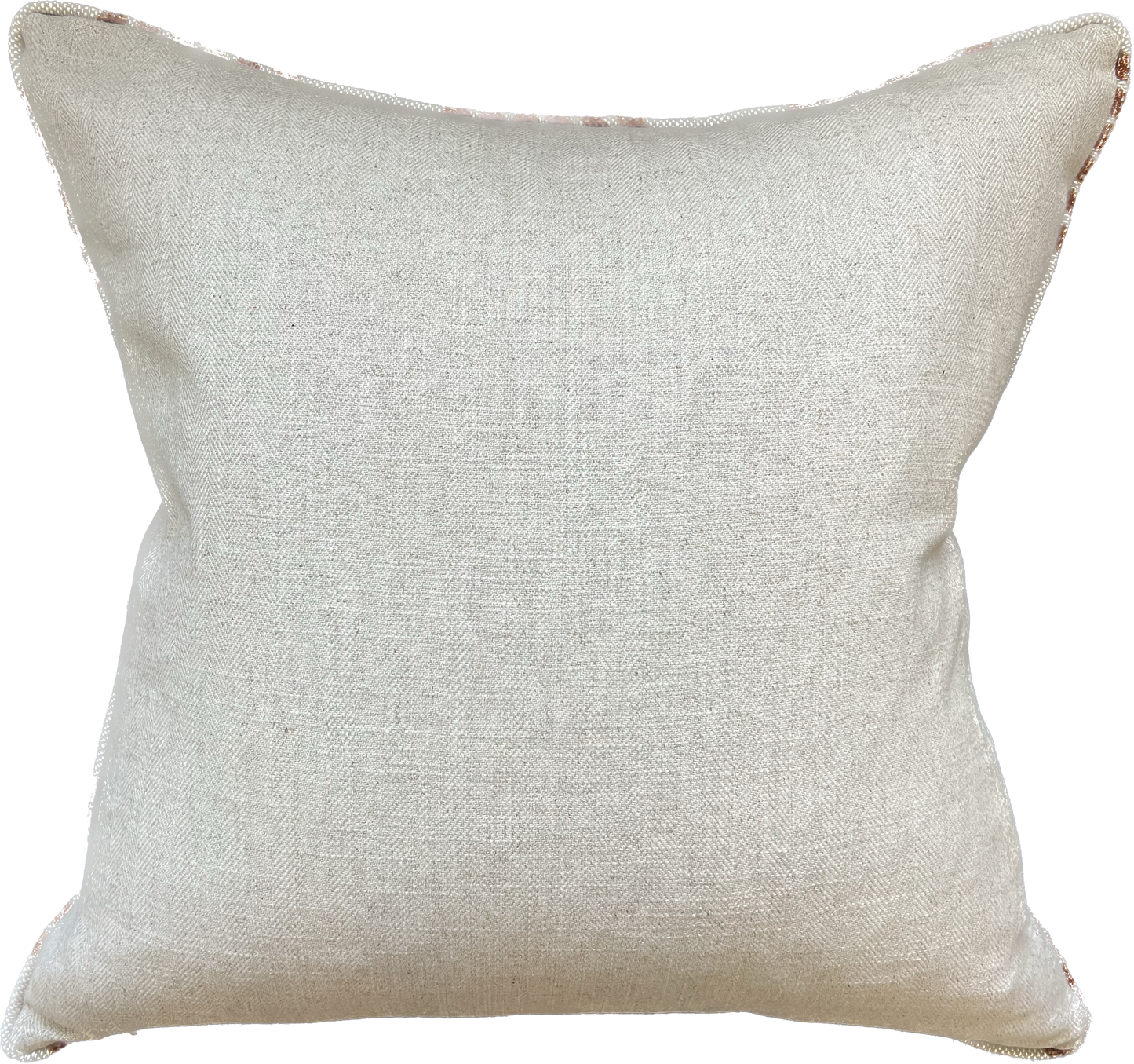 Fermoie Brown Cove Piped Cushion