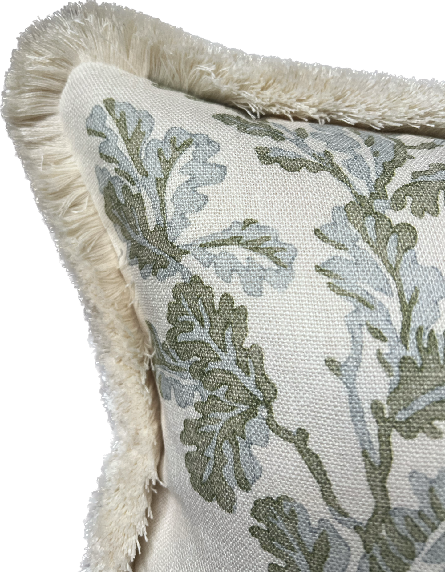 Linwood Cushions - Luxury cushions in Linwood Hester Fabric with fringe