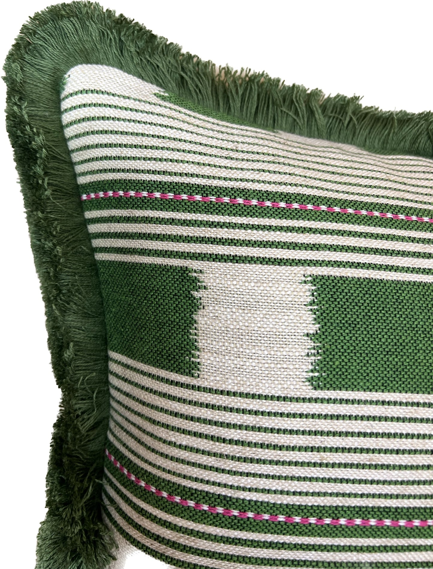 Christopher Farr Cushions - Luxury cushions in Christopher Farr Fabric (Green Lost and Found)