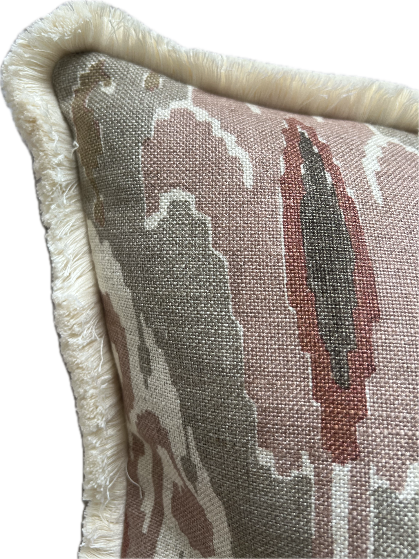 GP & J Baker Ikat Bokhara Neutral Cushions