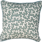 Colefax & Fowler Aqua Squiggle Cushions