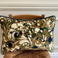 Luxury patterned cushions in Beata Heuman Dappled Velvet fabric