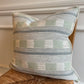 Pale Blue Lost & Found Piped Cushion