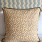 Warner Textile Archive Nathalie Caramel Cushions