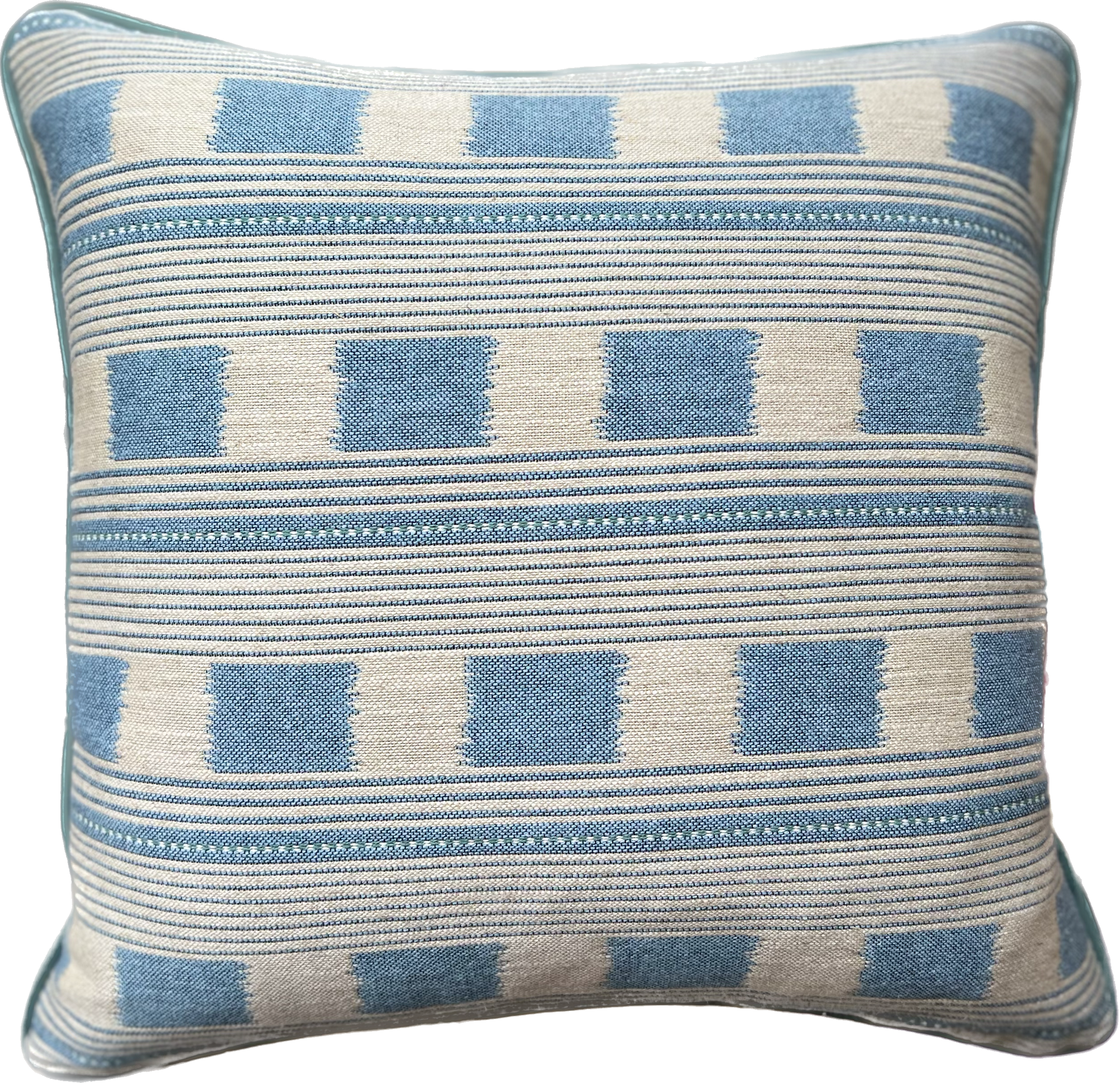 Christopher Farr Cushions - Luxury cushions in Christopher Farr Fabric (Denim Lost and Found)