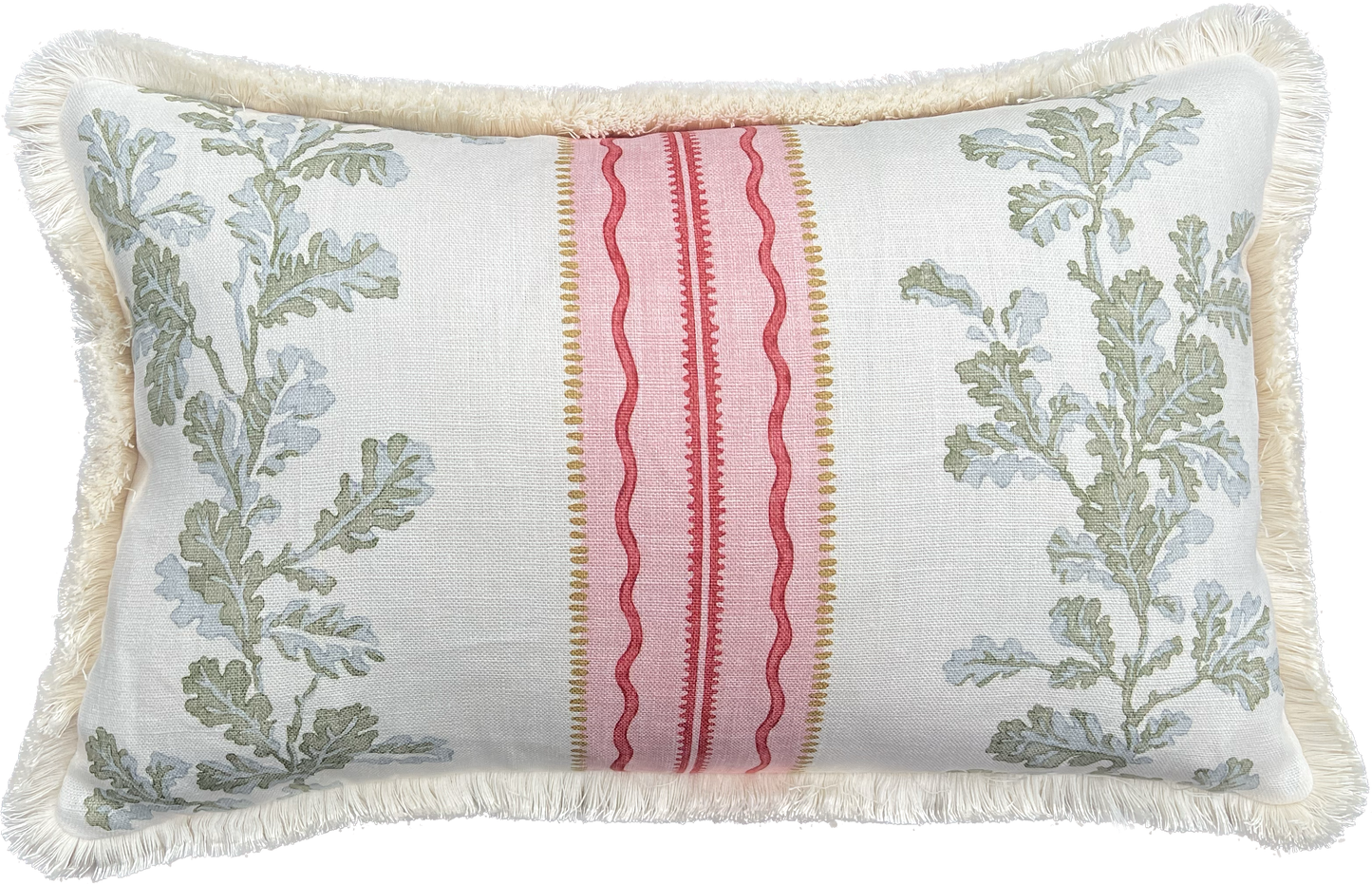 Linwood Cushions - Luxury cushions in Linwood Hester Fabric with fringe