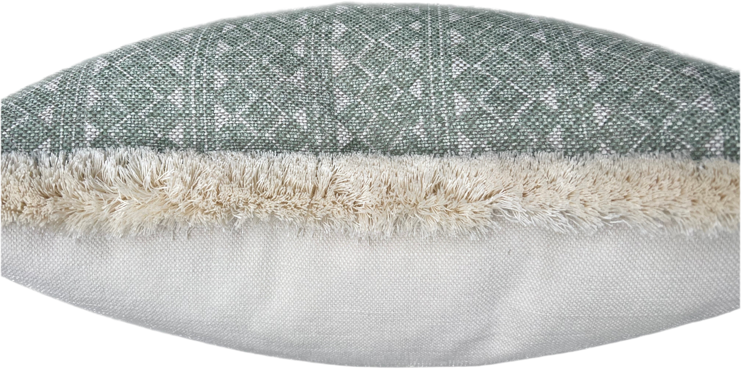 Fermoie Quantock Fringed Cushion