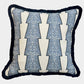 Ottoline Spot & Arrow Fringed Cushion