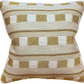 Lemon Lost & Found Piped Cushion