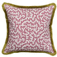 Sanderson Cushions - Luxury cushions in Sanderson Truffle Fabric (Damson) 