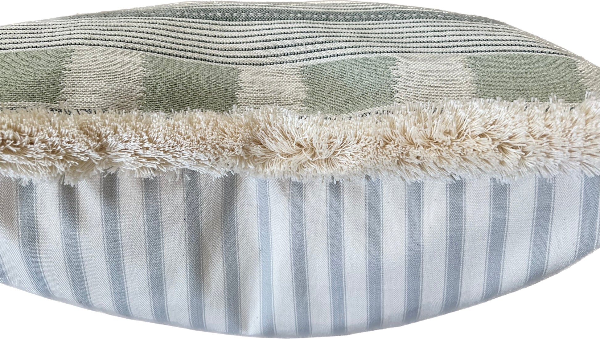 Christopher Farr Cushions - Luxury cushions in Christopher Farr Fabric (Pale Blue Lost and Found)
