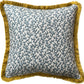 Veere Grenney Cushions - Luxury cushions in designer Veere Grenney Folly Fabric (Peacock Blue) 