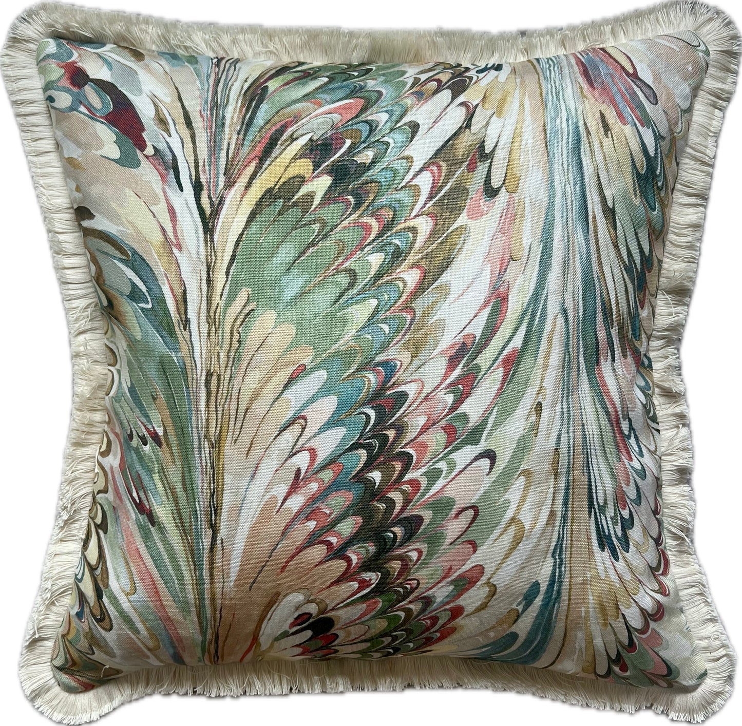 GP & J Baker Lee Jofa Cushions - Luxury cushions in Lee Jofa Fabric (Juniper Petal Taplow)