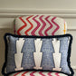 Ottoline Spot & Arrow Fringed Cushion