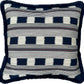 Christopher Farr Cushions - Luxury Cushions in Christopher Farr Fabric (Indigo Lost and Found)