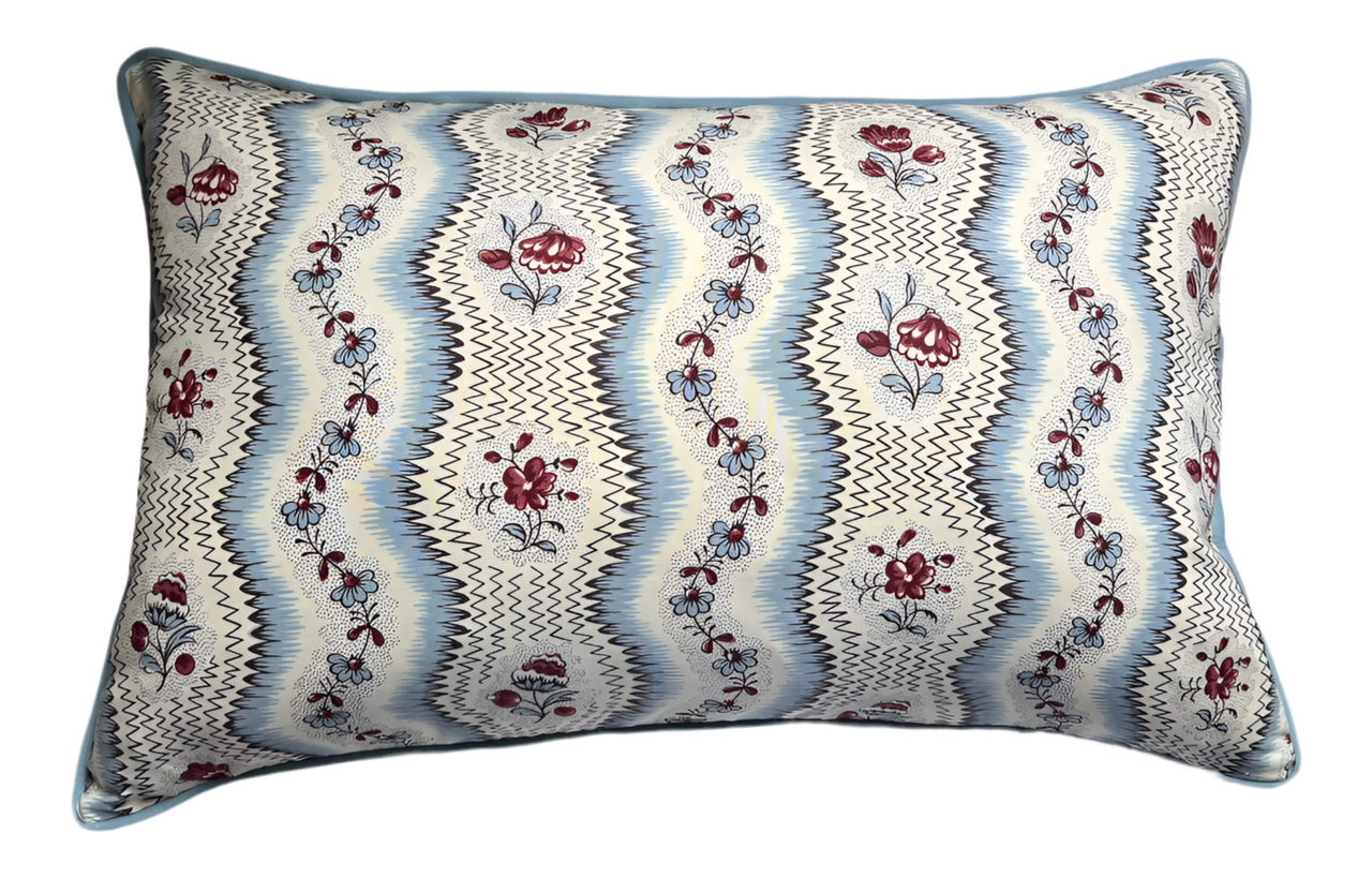 Pierre Frey Le Manach Greuze Piped Lumber Cushions