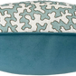 Colefax & Fowler Aqua Squiggle Cushions