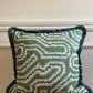 Rapture & Wright Moorish Maze Fringed Cushion