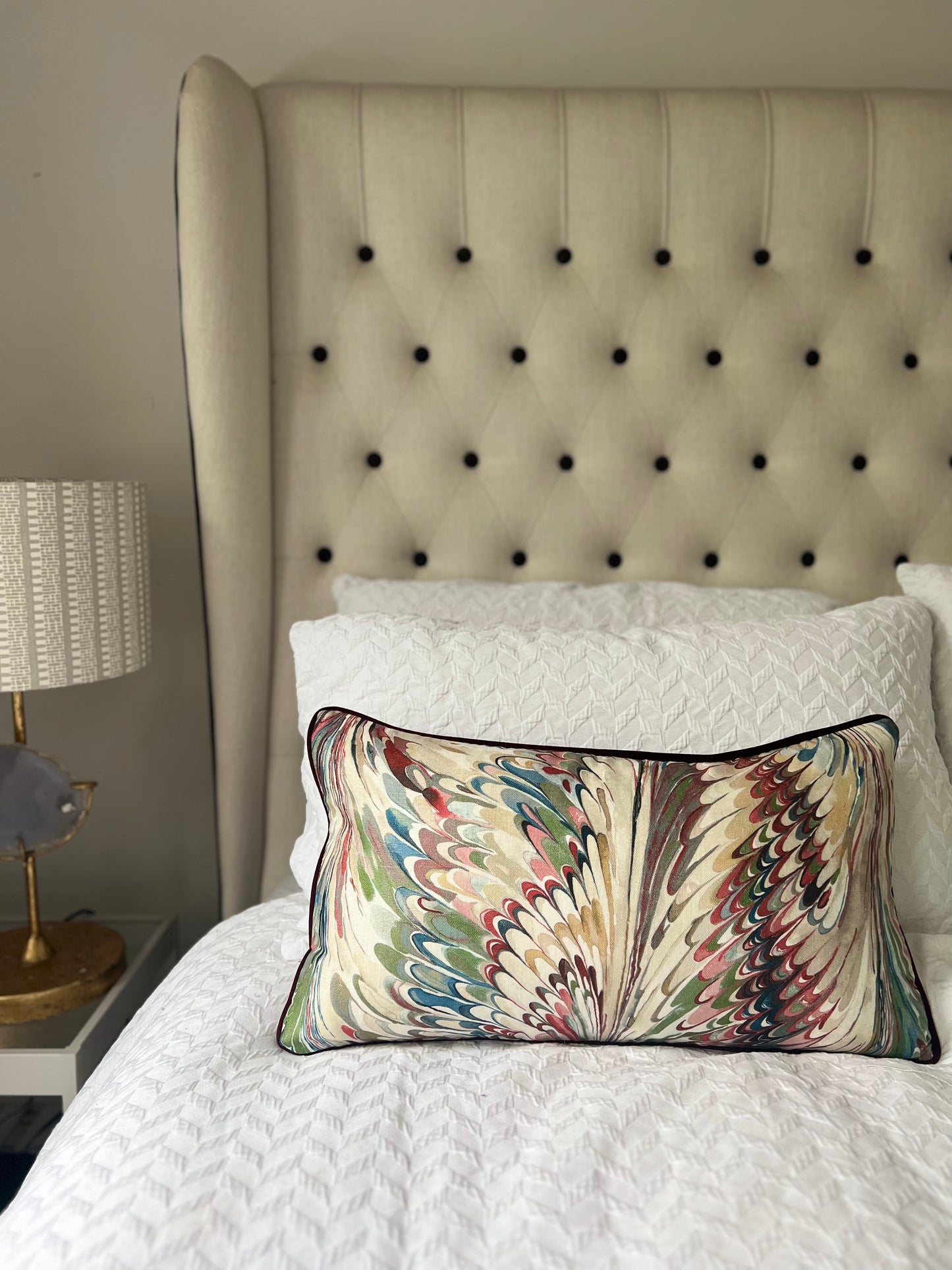 GP & J Baker Lee Jofa Cushions - Luxury cushions in Lee Jofa Fabric (Taplow)