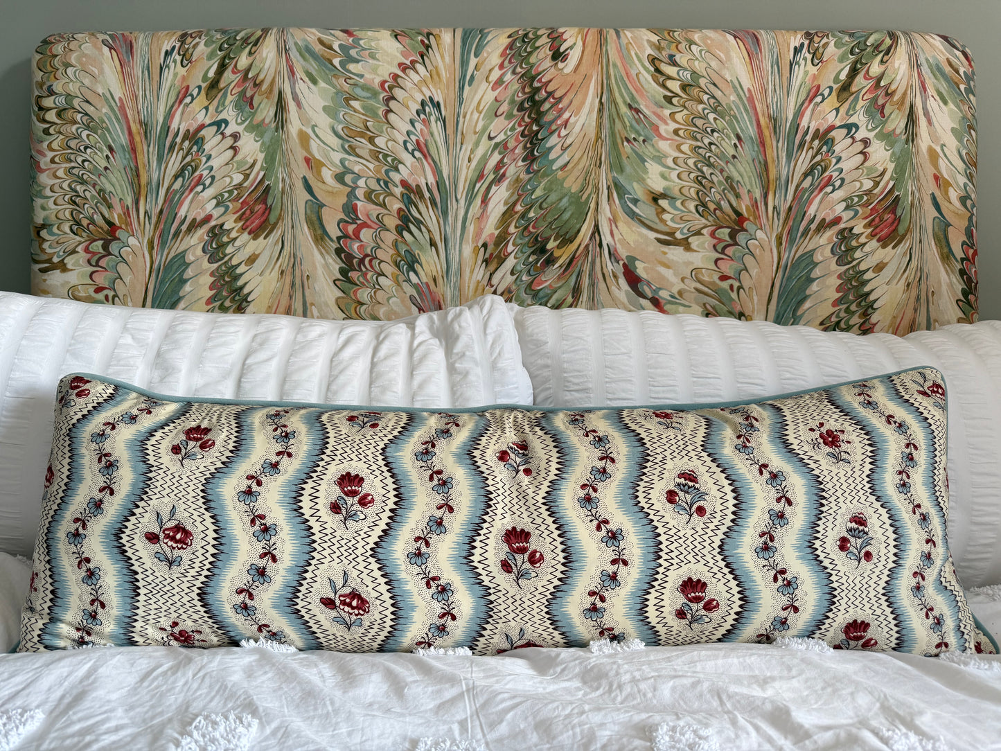 ‘Bigger Than the Baby’ Greuze Cushion